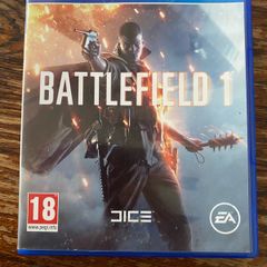 ps4 game: Battlefield 1