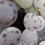 Mixed collection of china saucers Image 4