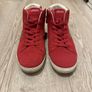 Armani red leather high tops size UK 5 Image 2