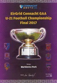 2017 Galway v Sligo - GAA U21 EirGrid Connacht Football Final Programme
