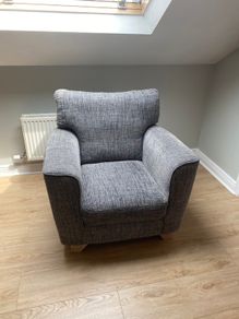 Grey Armchair
