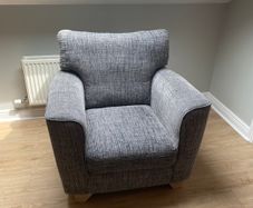 Grey Armchair