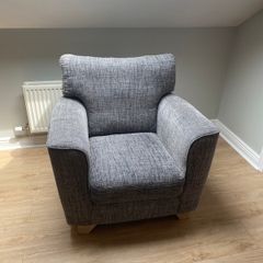Grey Armchair