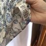 Price includes postage M&S long sleeve blue and white lightweight cotton blouse size 14 Image 7