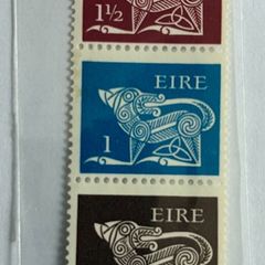 3 Unhinged Dog Stamps from the 1970's Free Postage