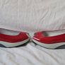 Mbt kainga rockers Size 4 eu 37 red leather in excellent condition Image 4