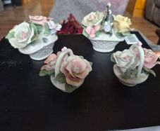 Ceramic flower baskets