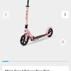 Micro speed deluxe scooter pink