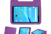 For Lenovo Tab M8 3rd Gen TB-8506F TB-8506X Kids Case Shockproof Cover With Stand - Purple