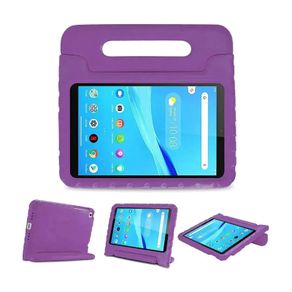 For Lenovo Tab M8 3rd Gen TB-8506F TB-8506X Kids Case Shockproof Cover With Stand - Purple