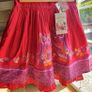 New Tags Beautiful Monsoon Girls Red Embroidered Beaded Skirt 12 to 13Yrs Image 3