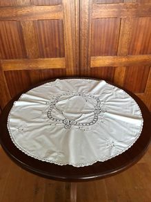 Circular Vintage Table Cloth