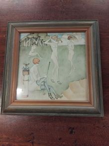 Framed Golf Print