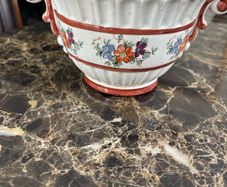 Vintage Italian Majolica Jardinere Cachepot