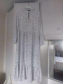 Black White Polka Dot Dress