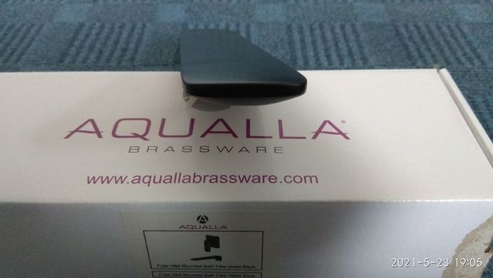 New Aqualla Bath Filler , black color
