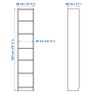 Billy Bookcases x2 with height extensions Image 2