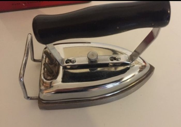 Antique Original Prilect Travel Iron