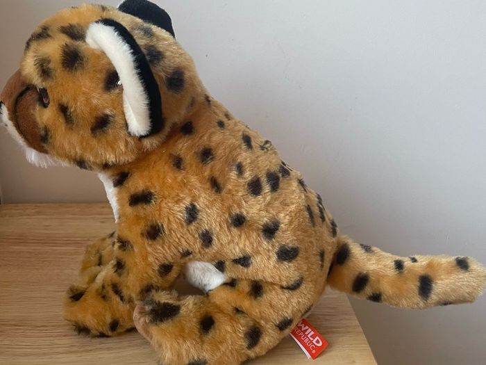 Cheetah Teddy By Wild Republic