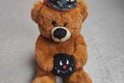 Halloween teddy bear, 22cm