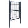 2D Fence Gate (Single) Anthracite Grey 106 x 170 cm Image 2