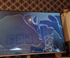 LG tv 55in broken screen. For parts. Collection Tallaght D24
