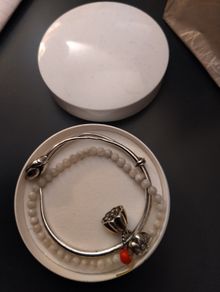 Silver bangle