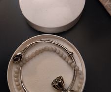 Silver bangle