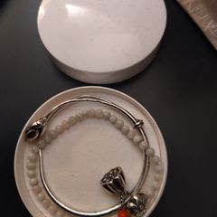 Silver bangle