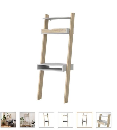 Ladder Desk Shelf