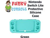 Nintendo Switch Lite Protective Silicone Rubber Gel Console Soft Case Cover Green