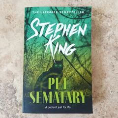Stephen King: Pet Sematary - Horror Paperback Book, Hodder & Stoughton, 2024 NEW