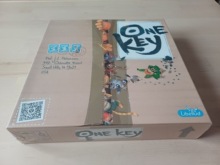 One Key Cooperative Party Family Board Game 2019 NEW SEALED
