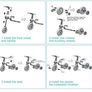 4-in-1 Balance Bike, Children's Tricycle, Balance Bike, Walker Aid for Children Image 9