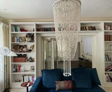 Huge Handmade Shell Chandelier Hanging Decor
