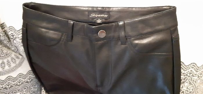 Leather Look Trousers