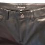 Leather Look Trousers Image 2