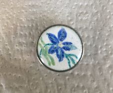 enamel brooch vintage