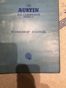 Austin A55 Cambridge (Mark ll) Workshop Manual