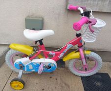 Kids pepper pig bike size 12 inch wheels
