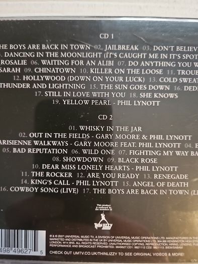 Thin Lizzy - Greatest Hits. 2 CD.