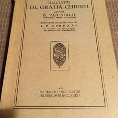 1960 Treatise on the Grace of Christ in Latin. Tractatus de Gratia Christi. Religious. Vintage.