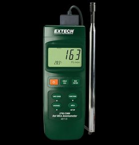 Extech 407119 Heavy Duty CFM Hot Wire Thermo-Anemometer.