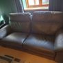 3 Seater Leather Recliner Sofa Image 2