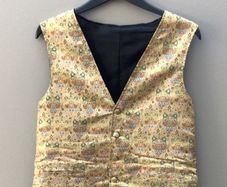 Silk Brocade Waistcoat Size 12