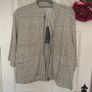 jacket Bnwt size 12 khaki & cream Streetone layering style jacket Image 2
