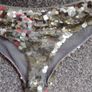 leg avanue sequined silver bikini size fits X's s Image 2