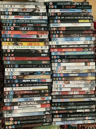 Large collection of 120 assorted DVD movies