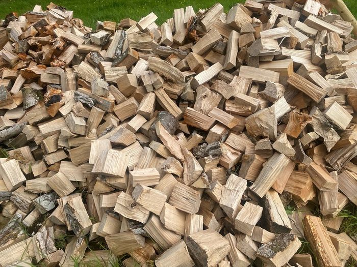 Trailer loads of hardwood firewood