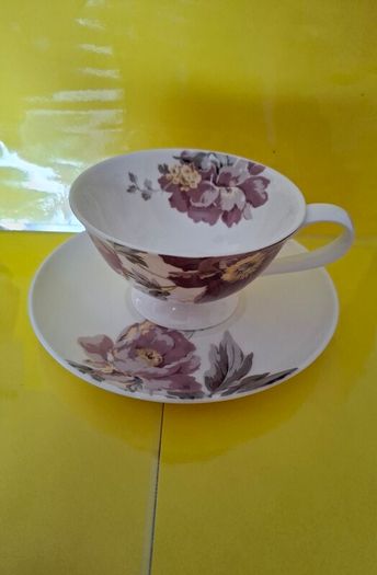 Laura Ashley Bone China (Teapot Cup & Saucer)